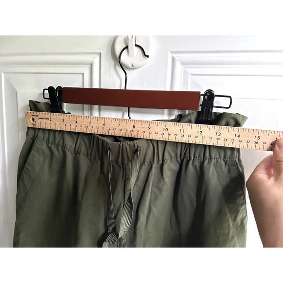 Urban Outfitters Green Army Joggers Pants Womens M Drawstring Taper See Notes - Picture 5 of 16